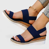 Adjustable Wedge Strap Sandals