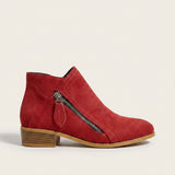 Women's Side Zip Cushioned Ankle Boots